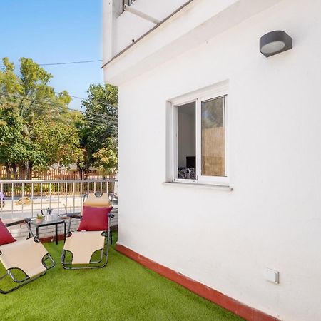 Apartamento En La Playa Con Terraza Málaga Kültér fotó